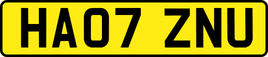 HA07ZNU