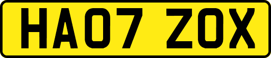 HA07ZOX