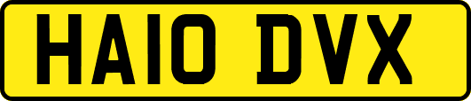 HA10DVX