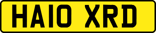 HA10XRD