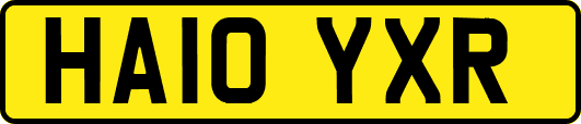 HA10YXR
