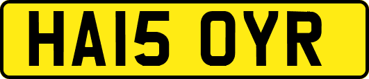 HA15OYR