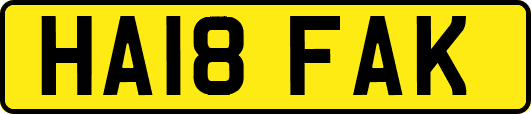 HA18FAK