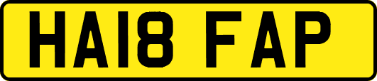 HA18FAP