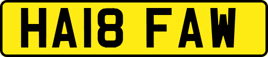 HA18FAW