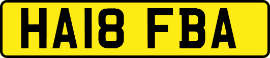 HA18FBA