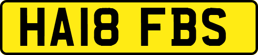 HA18FBS