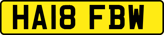 HA18FBW