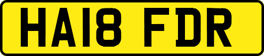 HA18FDR