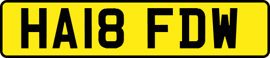 HA18FDW