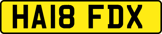 HA18FDX