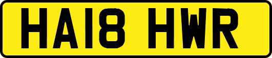 HA18HWR