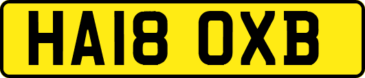 HA18OXB