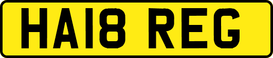 HA18REG