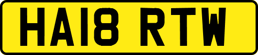 HA18RTW