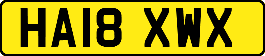 HA18XWX
