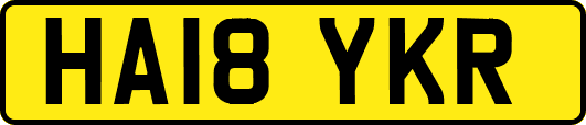 HA18YKR