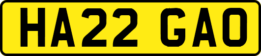 HA22GAO