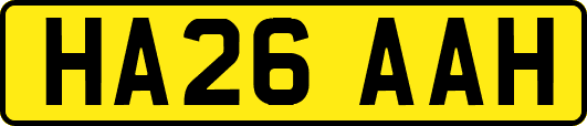 HA26AAH