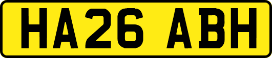 HA26ABH