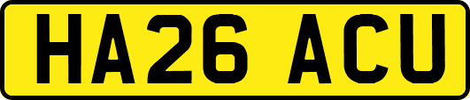 HA26ACU