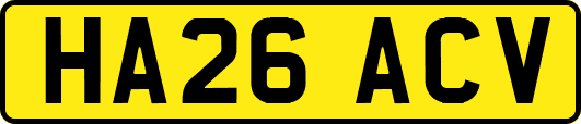 HA26ACV