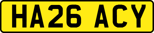 HA26ACY