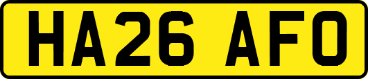 HA26AFO