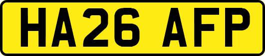 HA26AFP