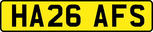 HA26AFS