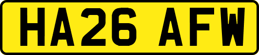 HA26AFW