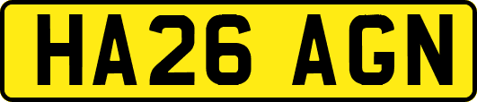 HA26AGN