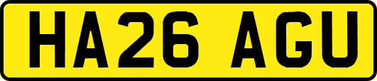 HA26AGU