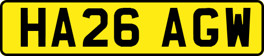 HA26AGW