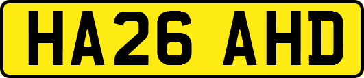 HA26AHD