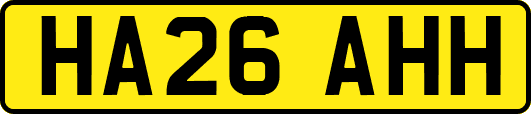 HA26AHH