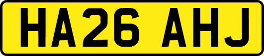 HA26AHJ