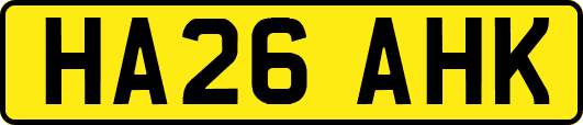 HA26AHK