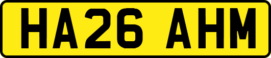 HA26AHM