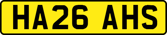 HA26AHS