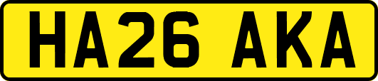 HA26AKA