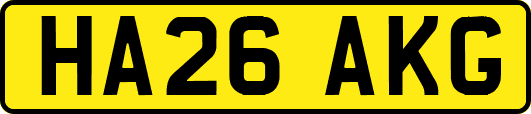 HA26AKG