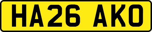 HA26AKO
