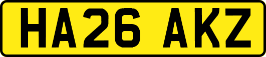 HA26AKZ