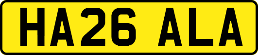 HA26ALA