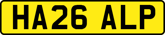HA26ALP