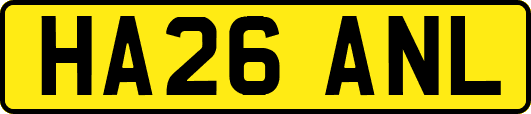 HA26ANL