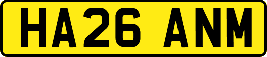 HA26ANM
