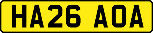 HA26AOA