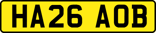 HA26AOB